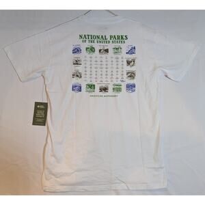 NWT Parks Project National Parks Pictograms Tee in White size Large